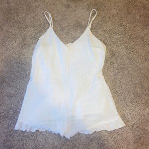 White Romper